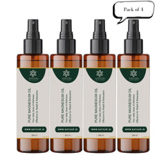 Pure Magnesium Oil 200 ml (Pack of 4) Pure Magnesium Oil 200 ml (Pack of 4)