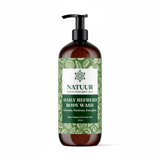 Daily Refresh Body Wash | Aloe | Peppermint | Lime | Cleanse | Hydrate | Energise