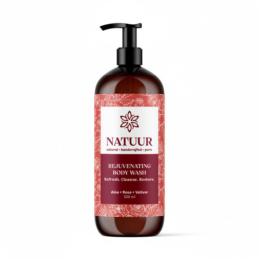 Rejuvenating Body Wash | Aloe | Rose | Vetiver | Refresh | Cleans | Restore