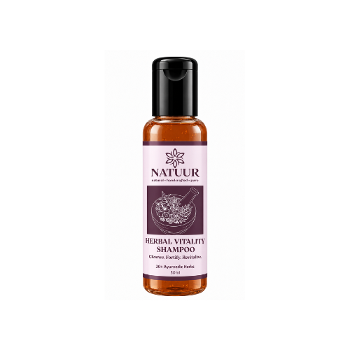 Natuur black shampoo -with 20+ herbs