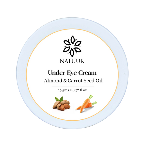 Under Eye Cream - Almond & Carrot seed oil 15gm