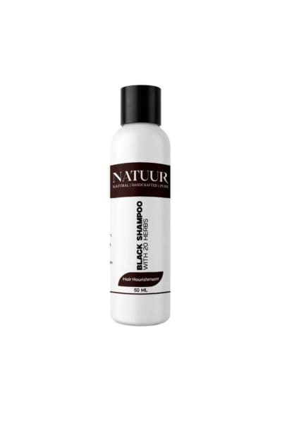 Natuur black shampoo -with 20+ herbs