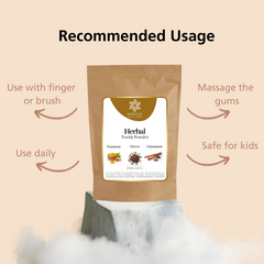 Natural Toothpowder with Bentonite Clay, Cinnamon, and Clove - natuur.in Natural Toothpowder with Bentonite Clay, Cinnamon, and Clove - natuur.in