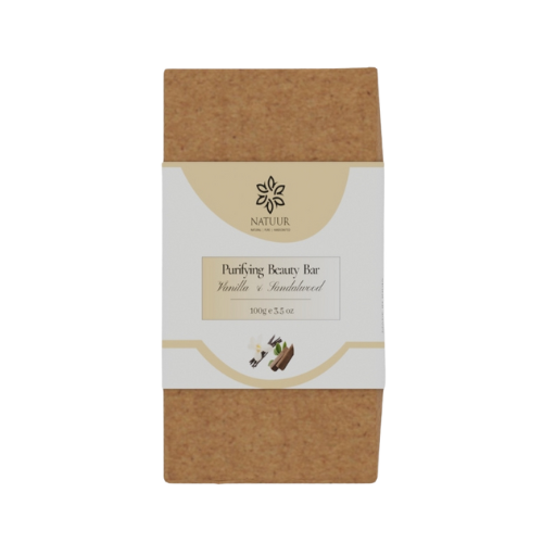 Vanilla & Sandalwood Purifying Soap - 100g