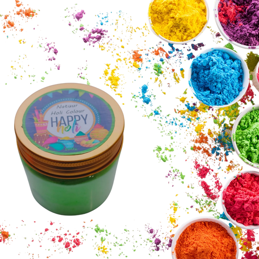 Natuur Organic Green colour : Celebrate Holi with Nature’s Vibrant, Pure Hue