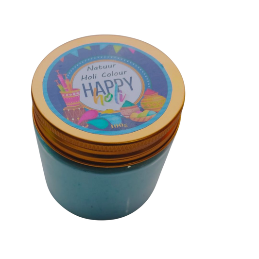 Natuur Organic Blue: Experience Holi with Nature's Pure, Radiant Hue