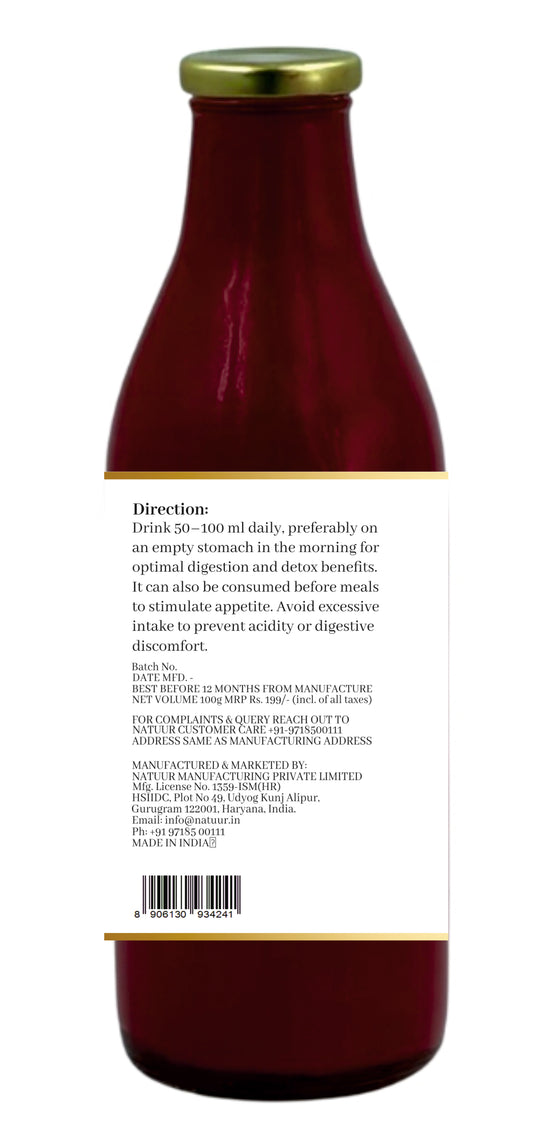 Beetroot Carrot Kanji Probiotic Beverage 500ml