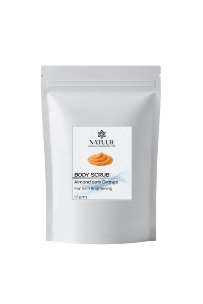 Almond Oats Orange Scrub