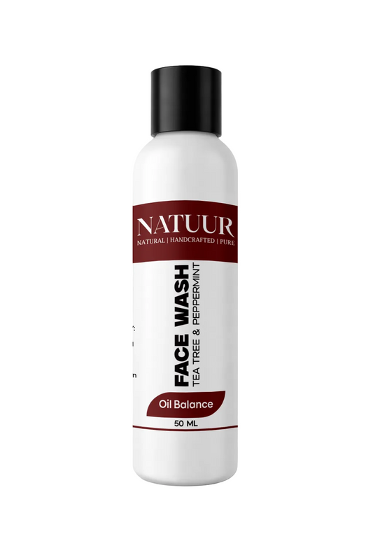 Face Wash Tea tree, Peppermint & Frankincense