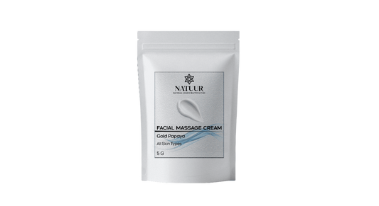 Gold papaya facial massage cream