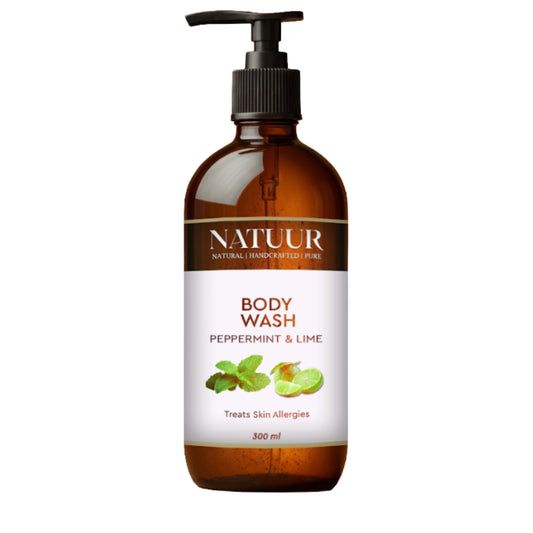 Aloe Body Wash Peppermint and Lime 300 ml