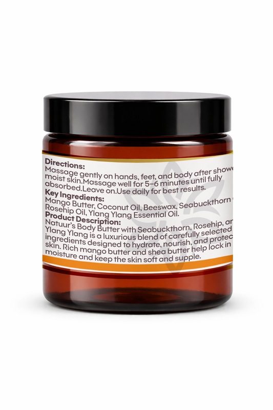 Body Butter Seabuckthorn, Rosehip and Ylang Ylang 100ml
