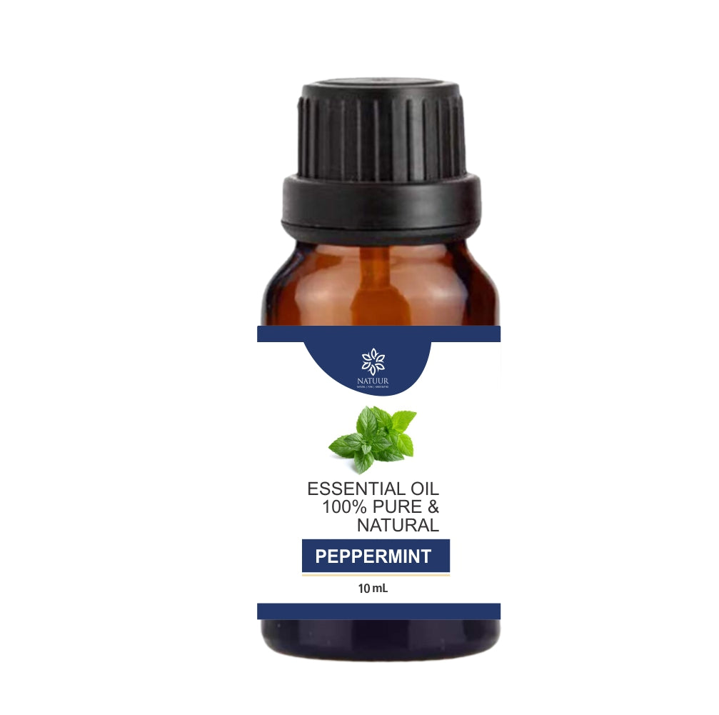 Natuur Peppermint Essential Oil, 10ml - Therapeutic Grade