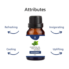 Natuur Peppermint Essential Oil 10 ml Therapeutic grade