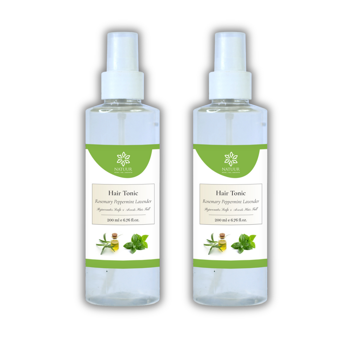 Hair tonic rosemary peppermint 200 ml x 2