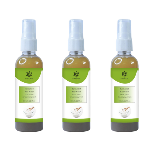Fermented Rice Water Hair Tonic 100ml x 3 for Hair Growth