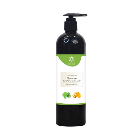 Aloe orange peel shampoo