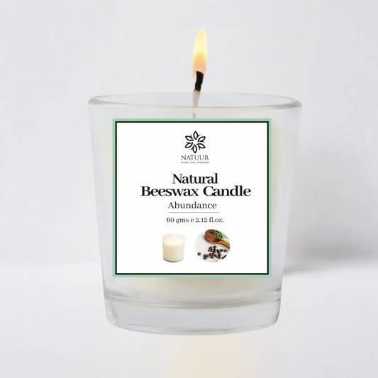 Beeswax Abundance Candle - 60gm & 100gm
