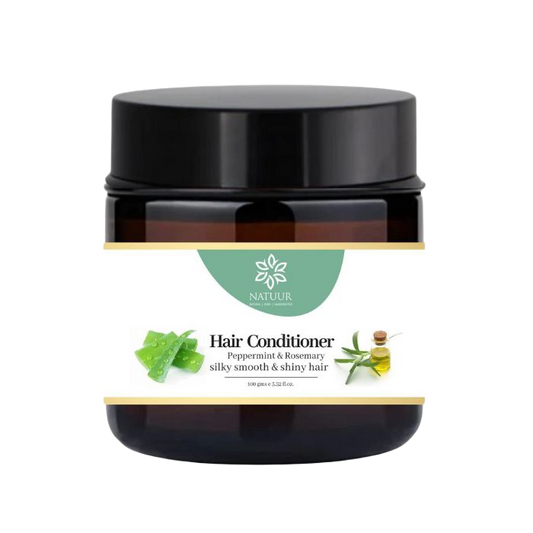 ALOE VERA HAIR CONDITIONER (Peppermint & Rosemary) silky smooth shiny hair
