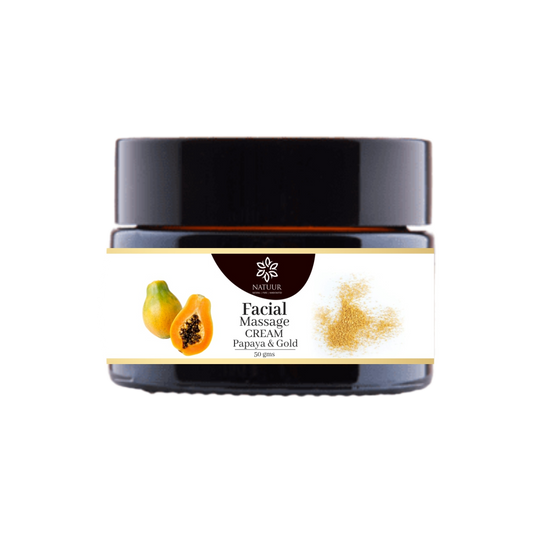Natuur Papaya Gold Facial Massage Cream 50gms