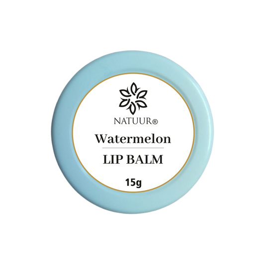 Natuur Watermelon Lip Balm 15g - Hydrates & Softens Lips