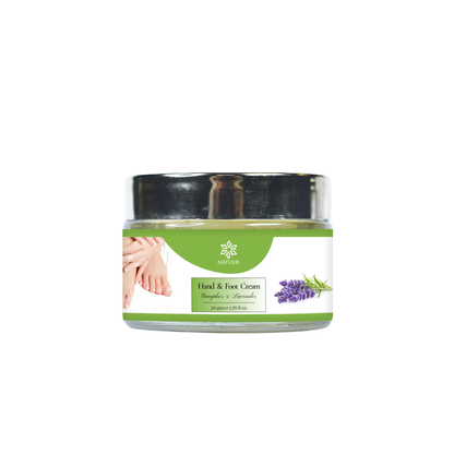 Hand and Foot Cream -Camphor & Lavender - Natuur.in