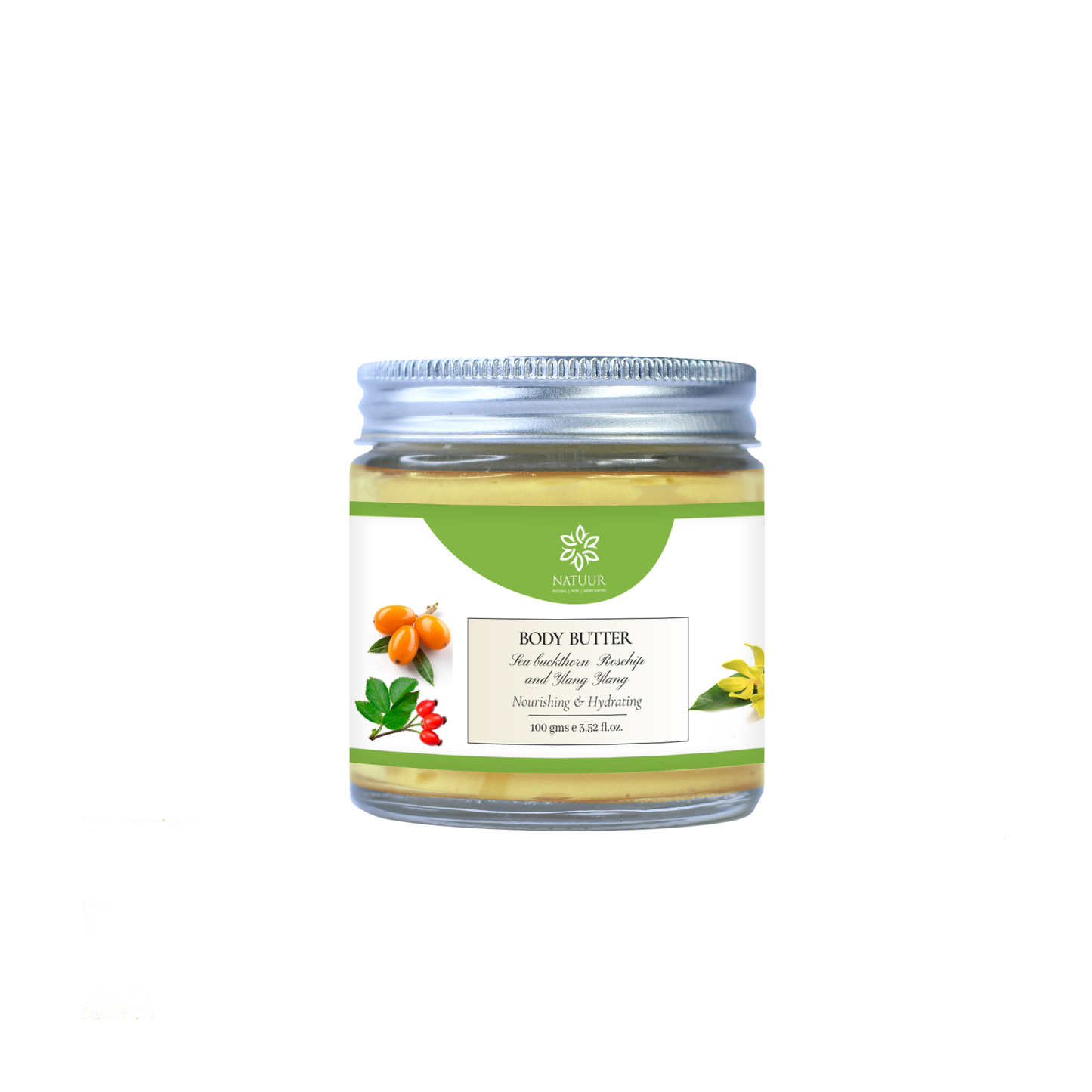 Body Butter Seabuckthorn, Rosehip and Ylang Ylang - Natuur.in