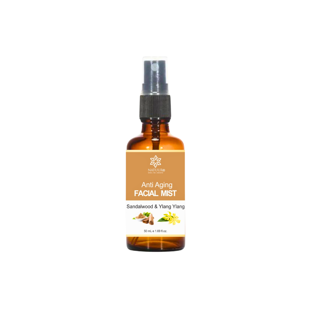 Natuur Facial Mist Sandalwood and Ylang (Anti Aging)-50ml|100ml