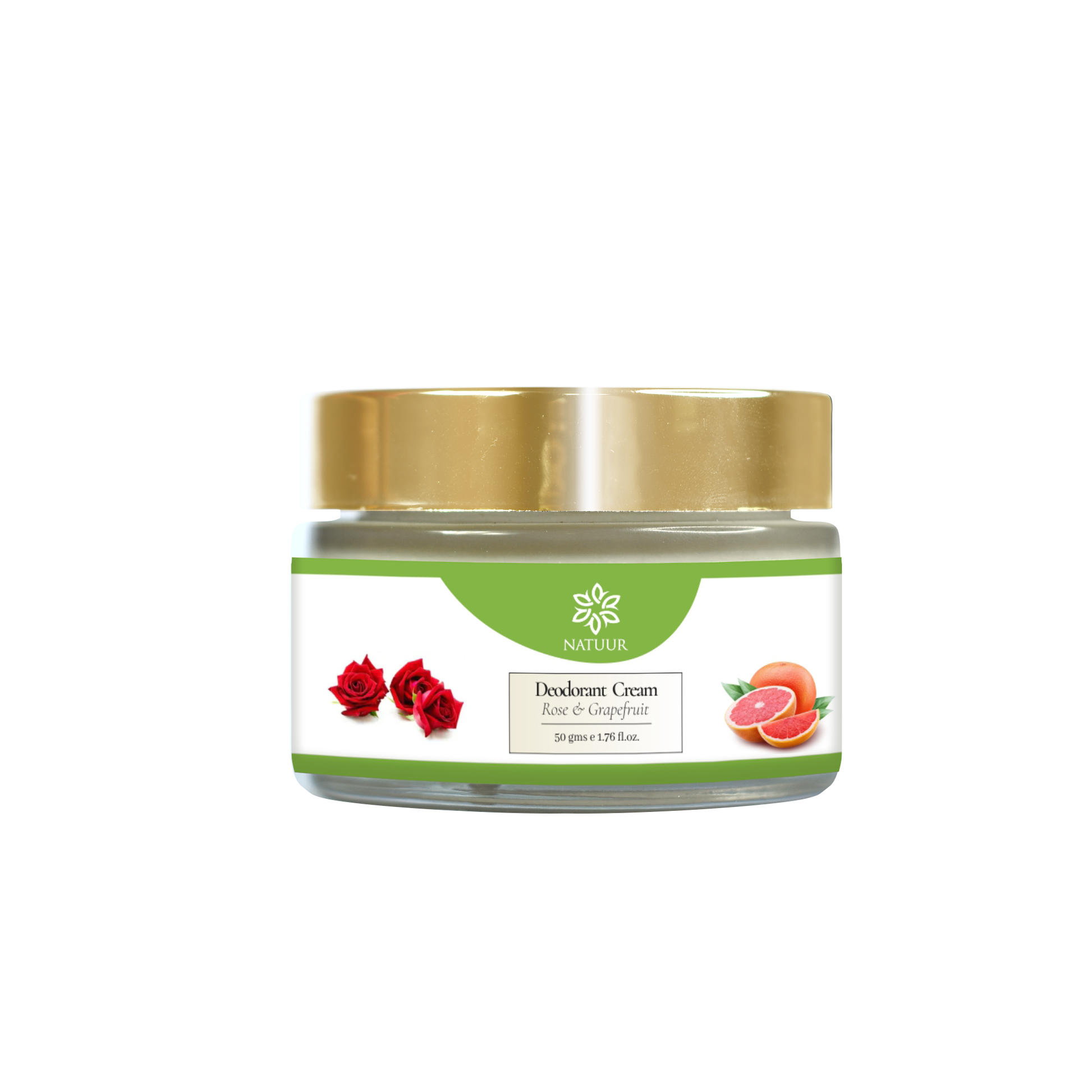 Deodorant Cream - Rose and Grapefruit - Natuur.in