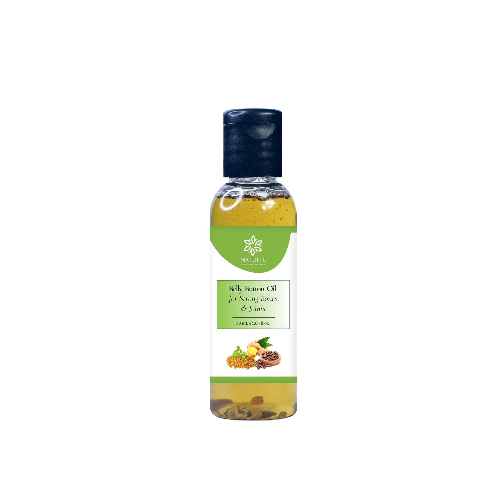 Belly Button Oil for Strong Bones & Joints(50ml) - Natuur.in