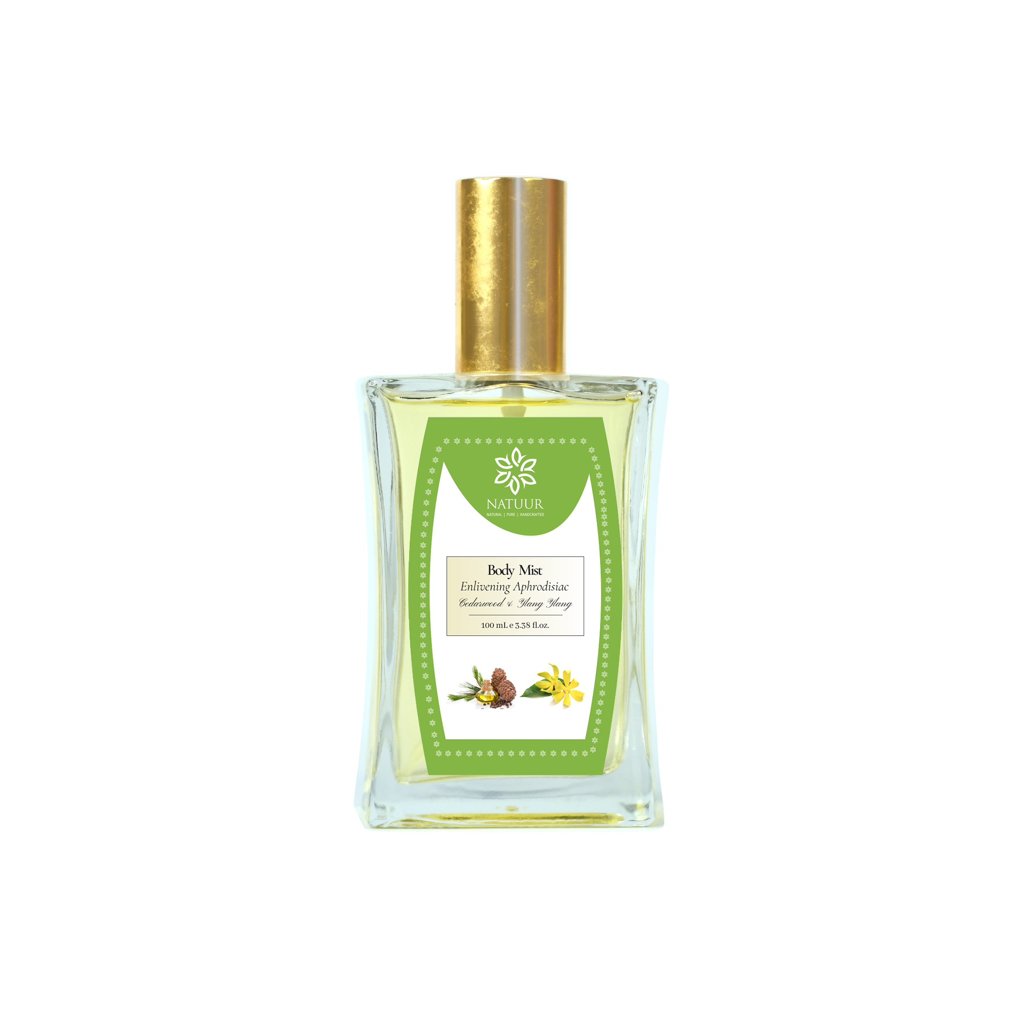 Body Mist - Cedarwood & Ylang Ylang - Natuur.in