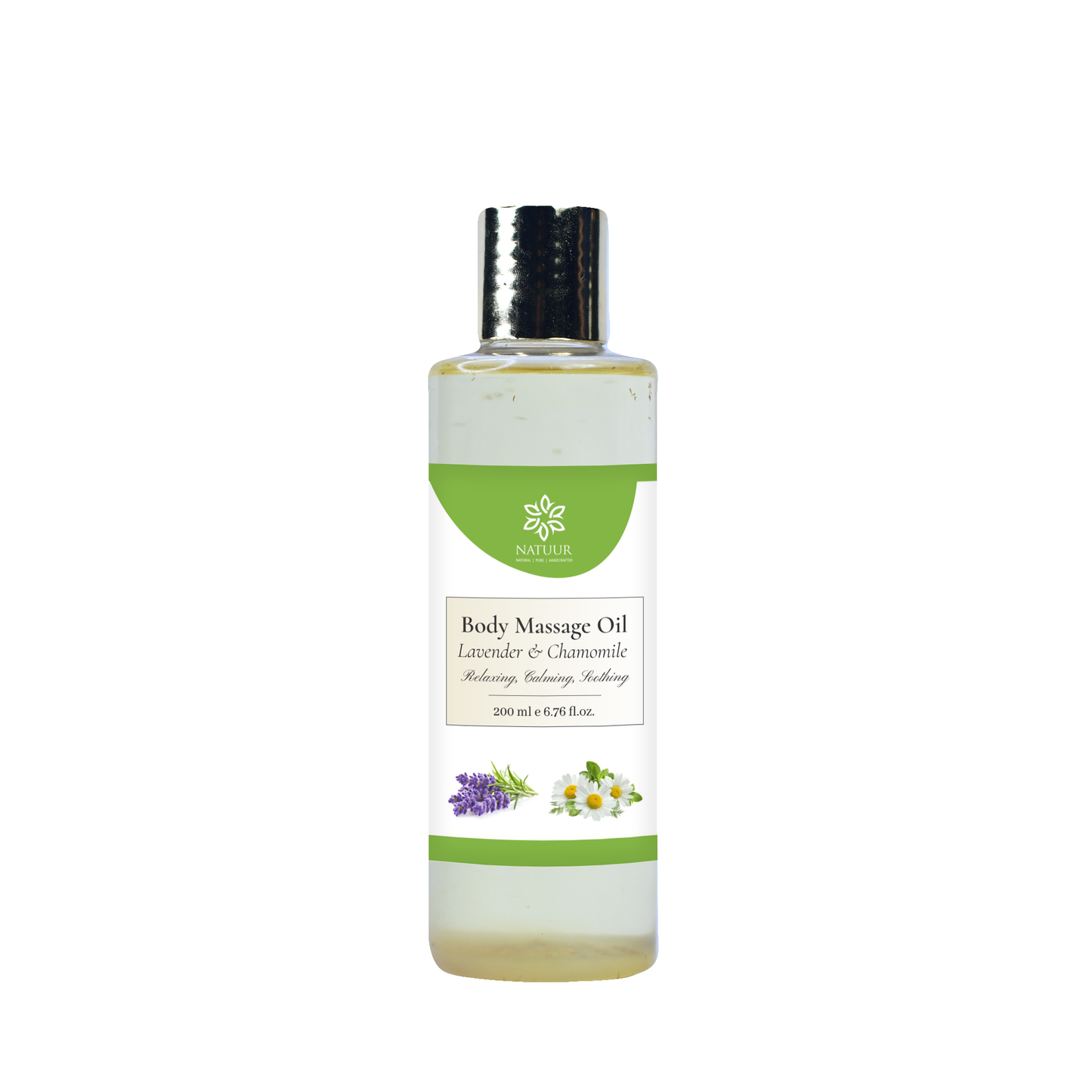 Body Massage Oil Lavender Chamomile - relaxing, calming, soothing - Natuur.in