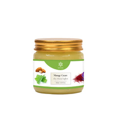 Aloe almond saffron facial massage cream