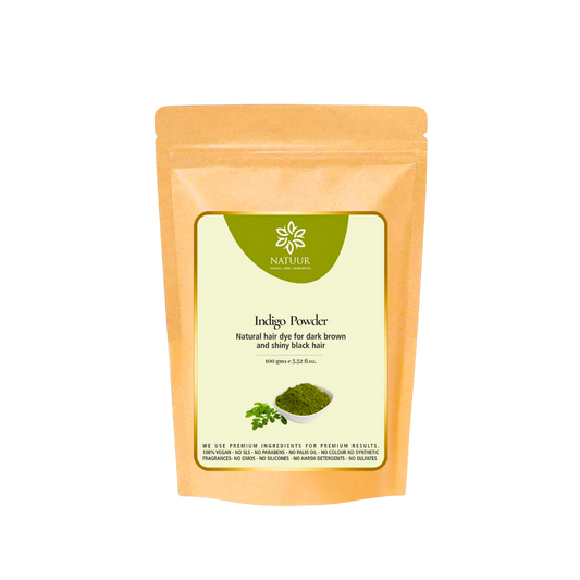 Natuur Natural Hair Dye with Henna & Indigo [100gms Each]