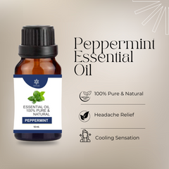 Natuur Peppermint Essential Oil 10 ml Therapeutic grade