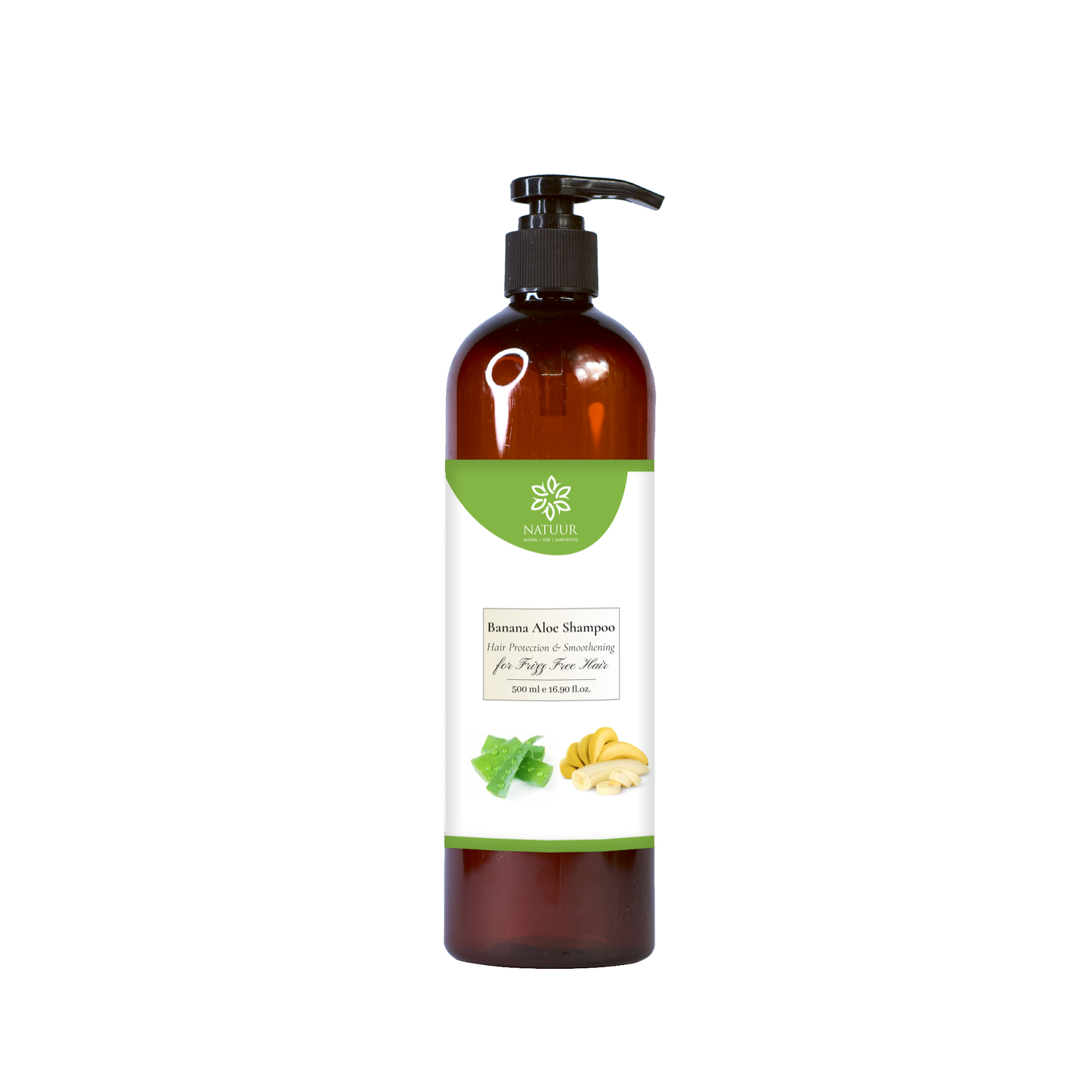 Banana Aloe Shampoo - Hair Protection & Smoothening for Frizz Free Hair