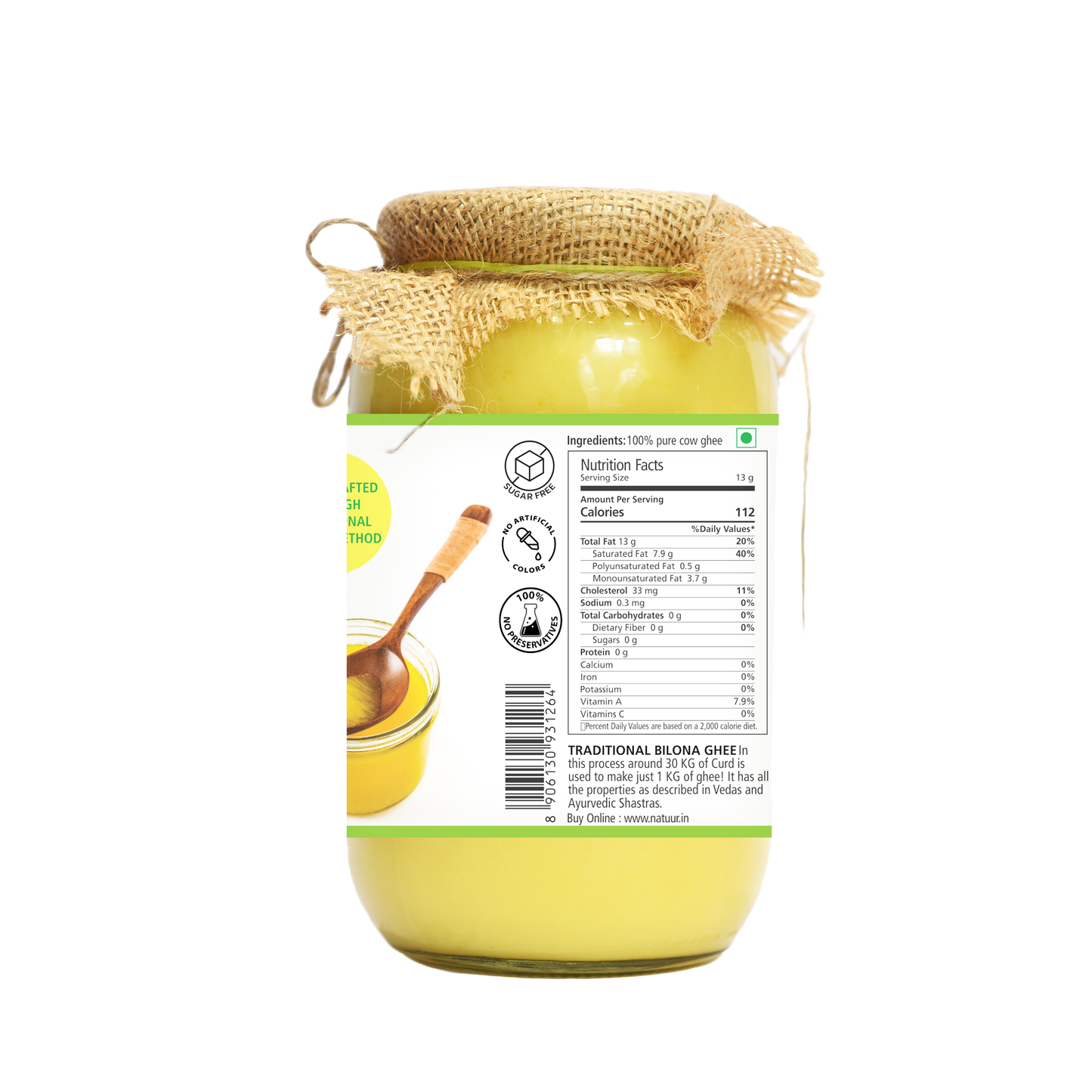 Desi Gir Cow Ghee 1 kg