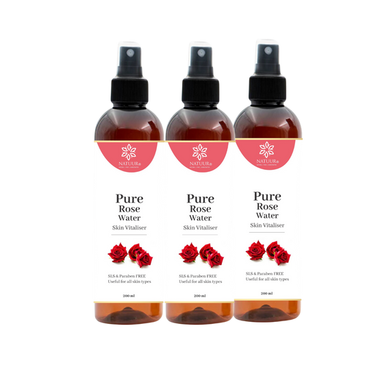 Rose water 200 ml x 3