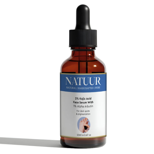 Natuur 2% Kojic Acid Face Serum with 1% Alpha Arbutin 20ml