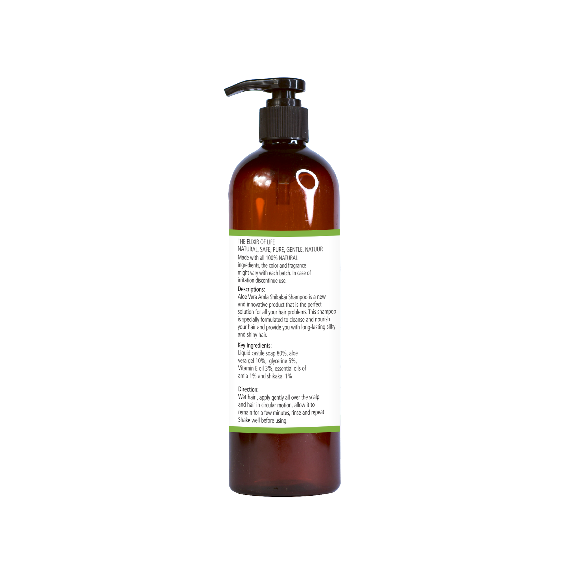 Aloe Vera Amla Shikakai Shampoo - Smoothening - Natuur.in