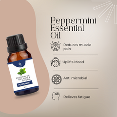 Natuur Peppermint Essential Oil 10 ml Therapeutic grade