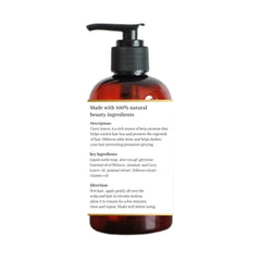 Natural Hibiscus Shampoo with Curry Leaves & Aloe Vera - Natuur