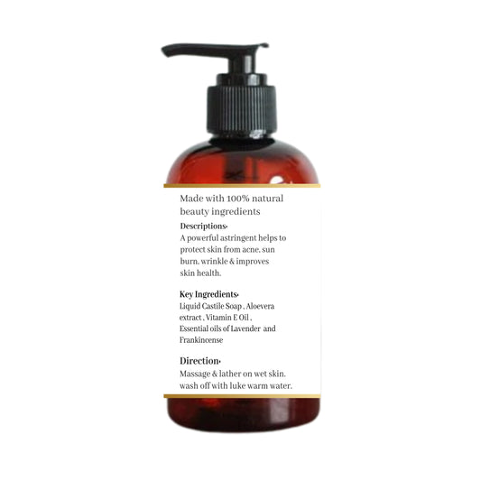 Natuur Lavender & Frankincense Body Wash - Ageing Skin Repair 300ml