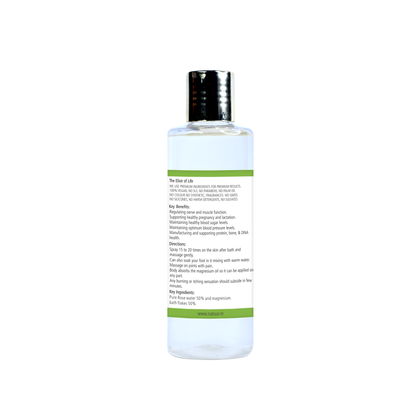 Rose Magnesium Oil - Transdermal Application for Healthy Skin & Inducing Sleep - Natuur.in