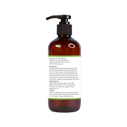 Aloe Vera Shampoo - Neem and Tea Tree - Anti Dandruff - Natuur.in