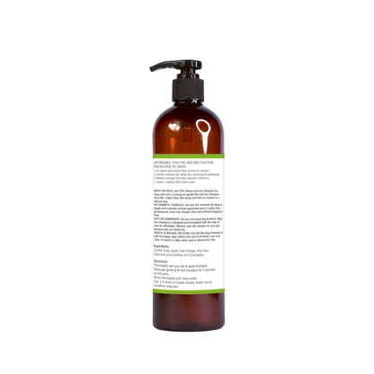 Dog Liquid Shampoo Aloe &ACV - Anti tick 500mL