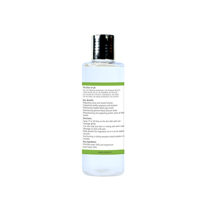 Pure Magnesium Oil - Transdermal Application for Healthy Skin & Inducing Sleep - Natuur.in