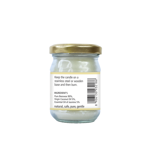 Beeswax Candle - Jasmine