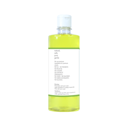 Dish Cleaner - Lemon - Sparkling dish cleaning , gentle on hands 500ml