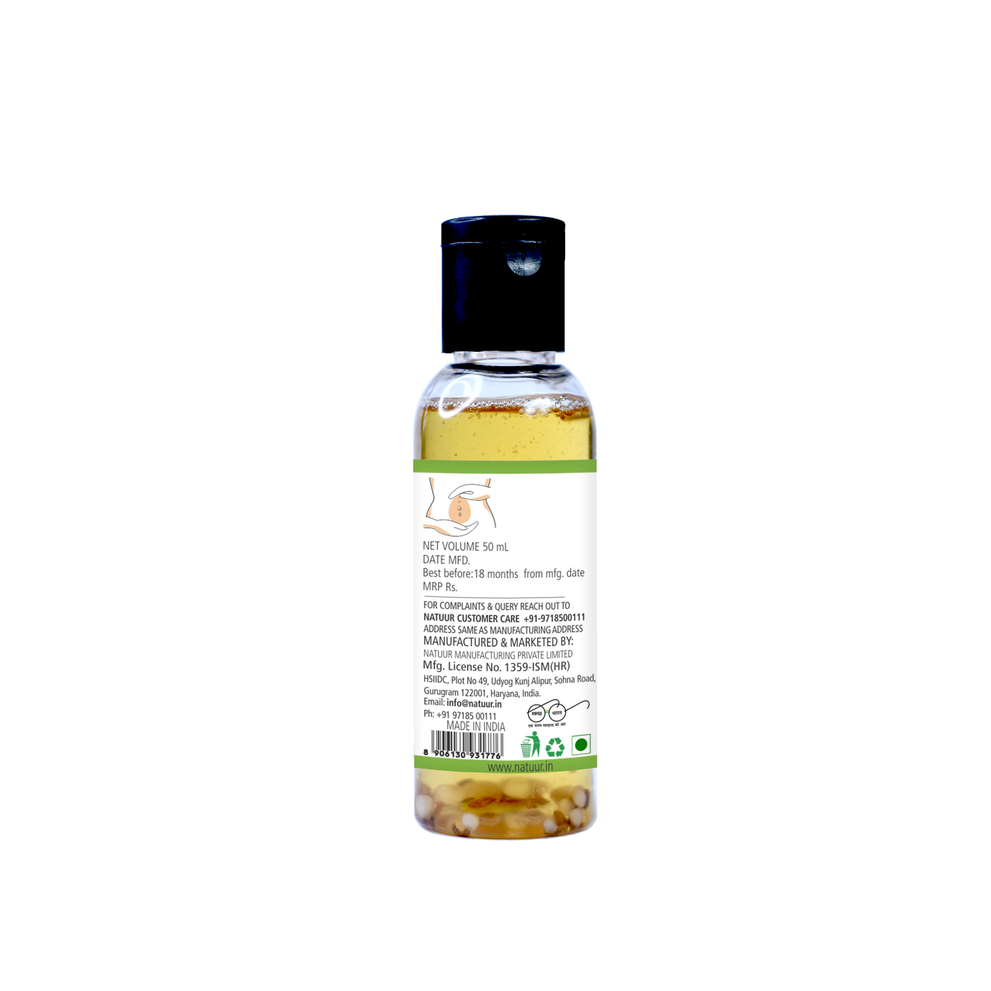 Belly Button Oil for Perfect Vision(50ml) - Natuur.in